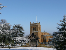 winter church